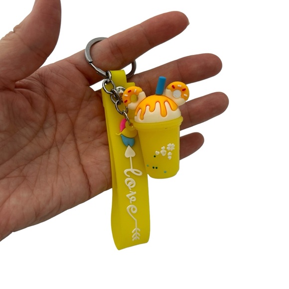 Cute Mickey Ear Shaped Ice Cream Key Chain 4 colors - Picture 6 of 16